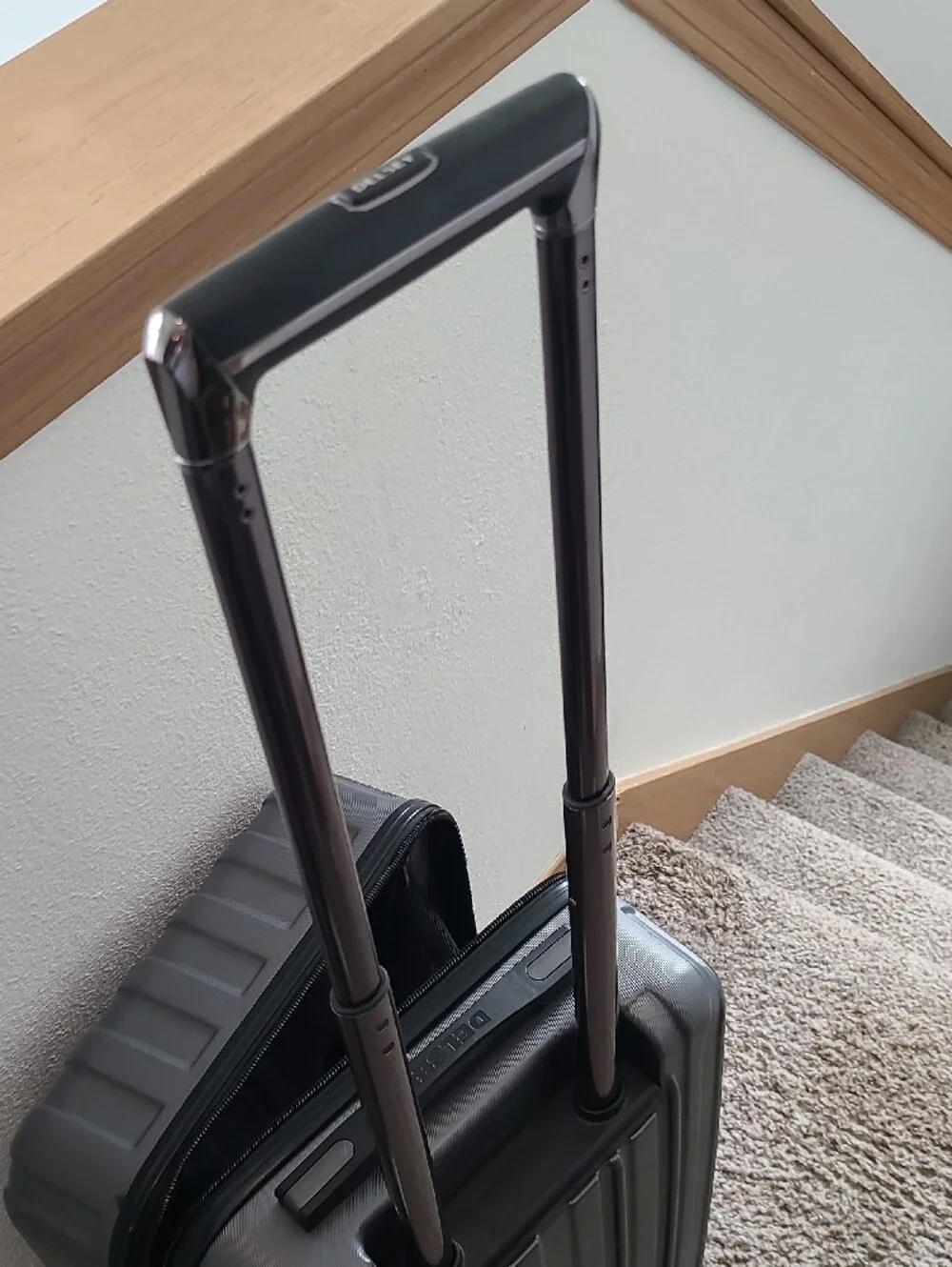 Delsey Hardside Spinner Luggage - Charcoal Black